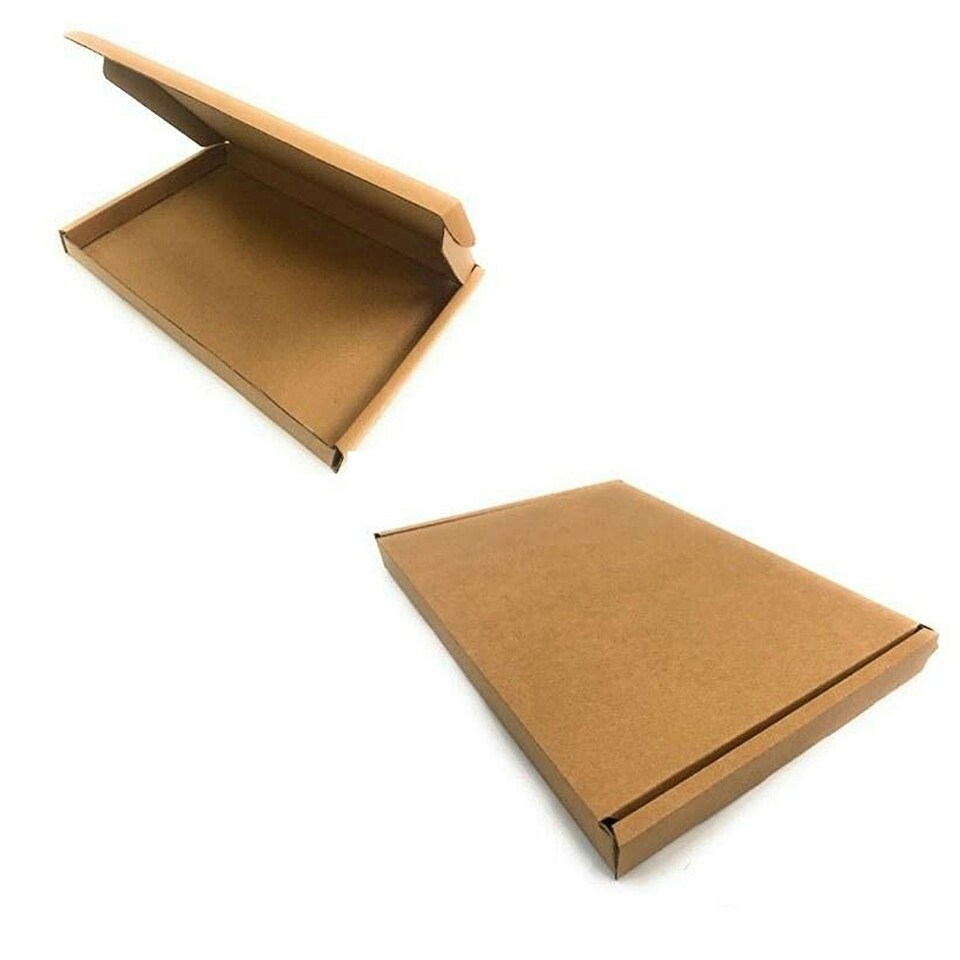 image 1 of 10 x C5 (222x160x20mm) Brown Single Wall Postal Mailing Die Cut Boxes Brown