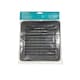 image 2 of Securlec Plastic Louvre Vent | Grey | Grey | 1