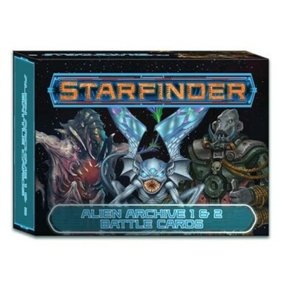 Starfinder Alien Archive 1 & 2 Battle Cards
