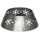 image 6 of HOMCOM Christmas Tree Base Cover with Hollow Snowflake Patterns Xmas Decoration