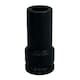 image 3 of 3/4" Drive 21mm Deep Metric MM Impact Impacted Socket 6 Sided Single Hex
