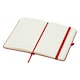 image 3 of Spectrum Plus Hard Cover A6 Notebook - Red - One Size