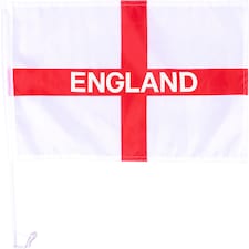 England Car Window Flag - 2pcs