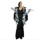 image 1 of Evil Dog Lady Costume With Bob Wig Black | M