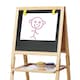 image 3 of 2 in 1 Wooden Easel