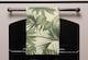 image 2 of Tropical Leaves on Yellow (Kitchen Towel)