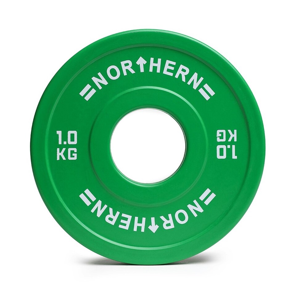 image 1 of Northern Olympic Fractional Change Weight Plates Pair -1kg