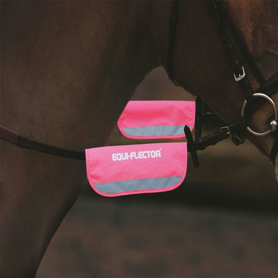 image 1 of Shires Equi-Flector Bridle Bands Yellow | Colour: Yellow
Size: One Size
