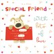 image 1 of Boofle Stood Holding An Envelope Special Friend Valentine's Day Card