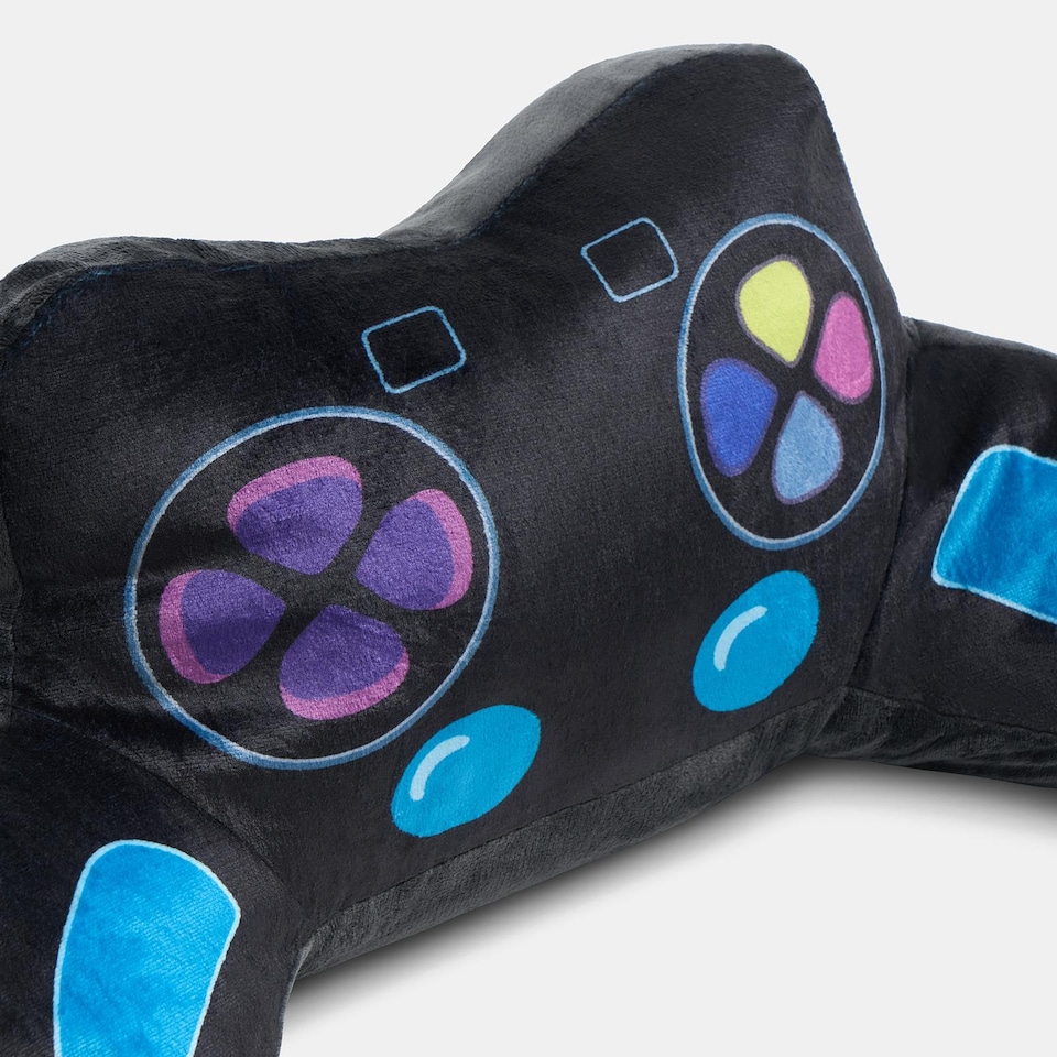 image 1 of OHS Gaming Controller Cuddle Cushion Novelty Reading Pillow