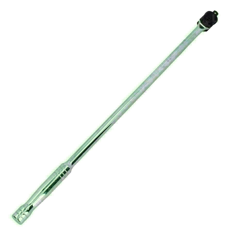 image 1 of 24inch 1/2" Drive Breaker Bar + 3pc Impacted Metric Alloy Wheel Nut Sockets