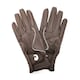 image 1 of Coco Equestrian Brown (M) Ladies Breathable Synthetic Leather Horse Riding Gloves Brown