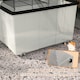 image 4 of PawHut Hamster Cage, Two-Tier Gerbil Cage w/ Deep Bottom, Ramp, Food Dish