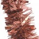 image 2 of 6 x 2 Metres Pack Copper Chunky Christmas Tinsel