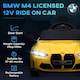image 3 of AIYAPLAY 12V BMW M4 Licensed Kids Electric Car w/ Remote, Suspension, Yellow