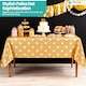 image 8 of Polka Dots Disposable Plastic Table Cover - 54" x 108"