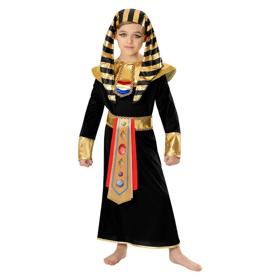 Bristol Novelty Boys Pharaoh Costume - Black/Gold - 5-6 Years 5