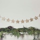 image 1 of Star Wooden Party Handing Garland 2m