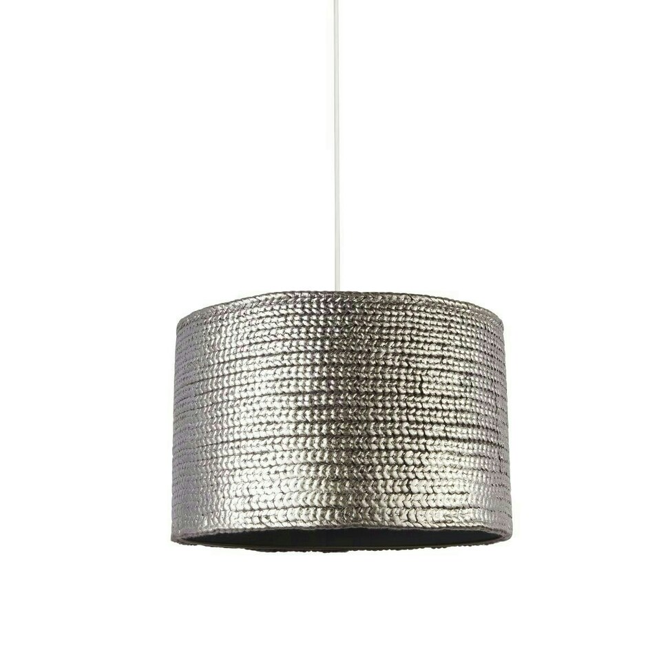 image 1 of Tyreal Woven Wool Silver Shade Silver
