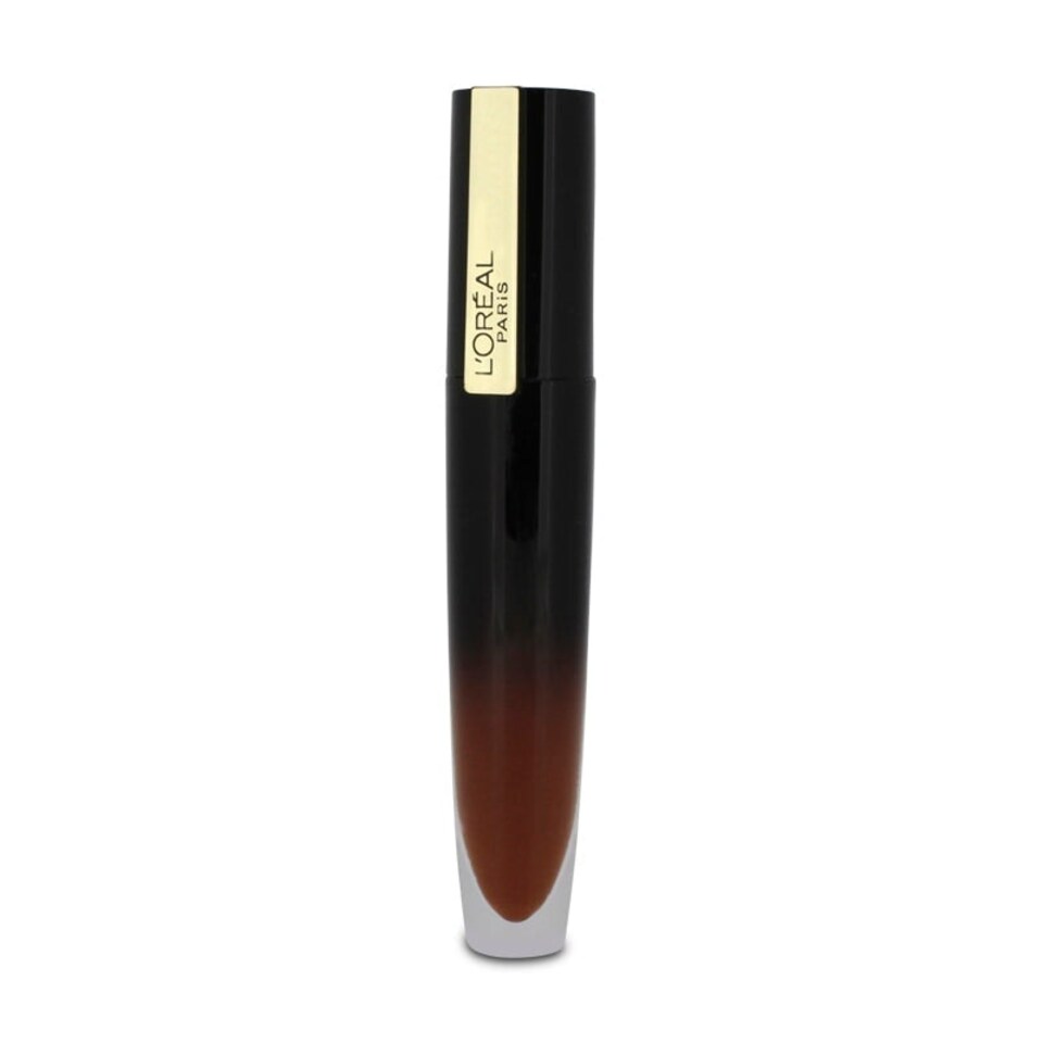 image 1 of L'Oreal Brilliant Signature Red Liquid Lipstick 24H-Wear 304 Be Unafraid N/A