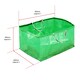 image 2 of SPARES2GO Garden & Farm Wheelbarrow Carrier Bag Heavy Duty Capacity Increase (270 Litre)