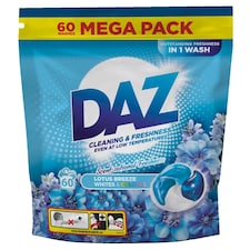 DAZ Lotus Breeze Laundry Pods 60 Wash