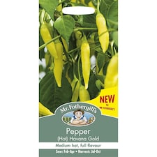 Mr. Fothergills Pepper (Hot) Havana Gold Seeds