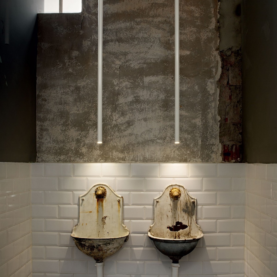 image 1 of Ultrathin LED 1 Light Ceiling Pendant White