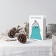 image 3 of Cute Blue Seal With Winter Hat Bright Modern Blank For Him Or Her Art Christmas Card