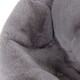 image 5 of Icon Kids Kingston Rabbit Faux Fur Classic Dome Bean Bag, Light Grey