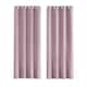 image 1 of Lilac Lined Blackout Eyelet Curtains - 46 x 54 Inch Drop - 2 Panel Purple
