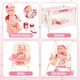 image 4 of Complete Baby Doll Accessories Nursery Set Pretend Role Play Cot Set for Kids Doll Crib High Chair Prentend PlayBrand
