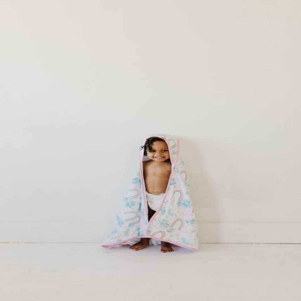 image 1 of Copper Pearl Premium Knit Hooded Towel Whimsy