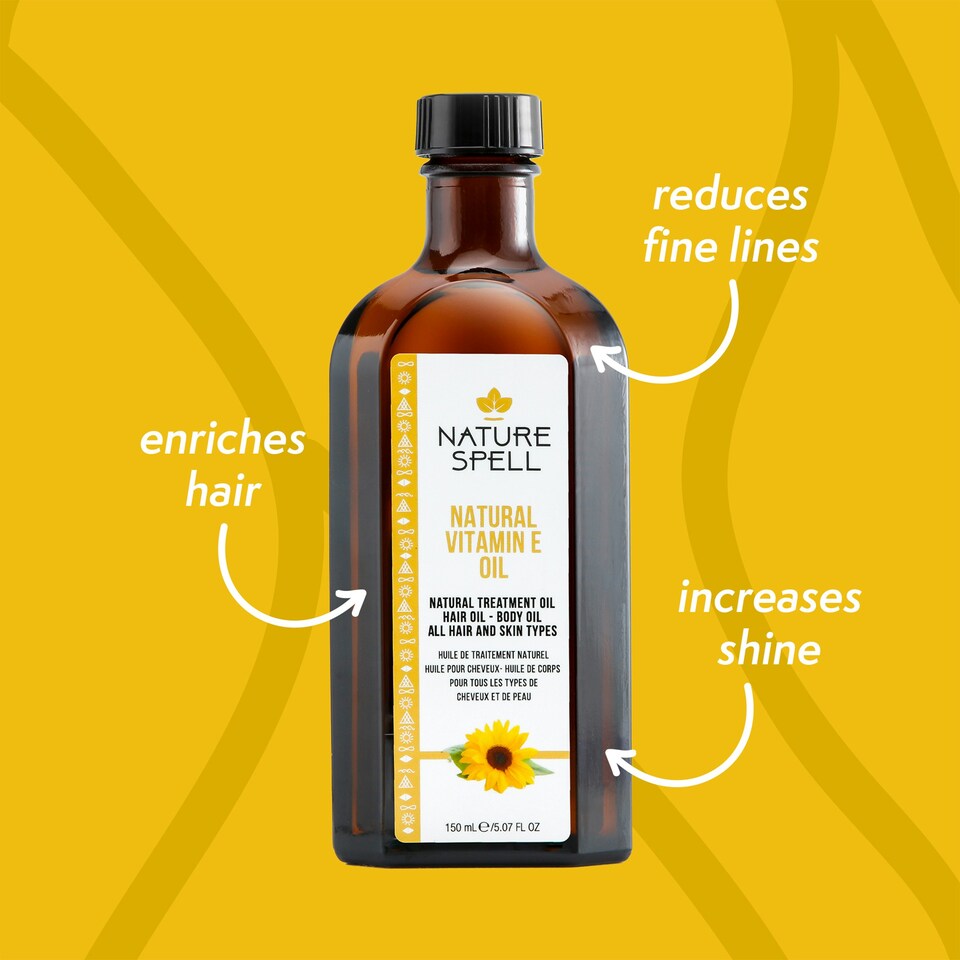 image 1 of Nature Spell Vitamin E Oil For Hair & Skin