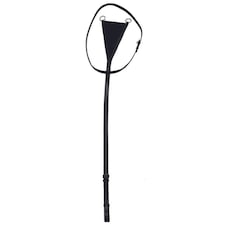 Blenheim Leather Horse Bib Martingale - Black - Full