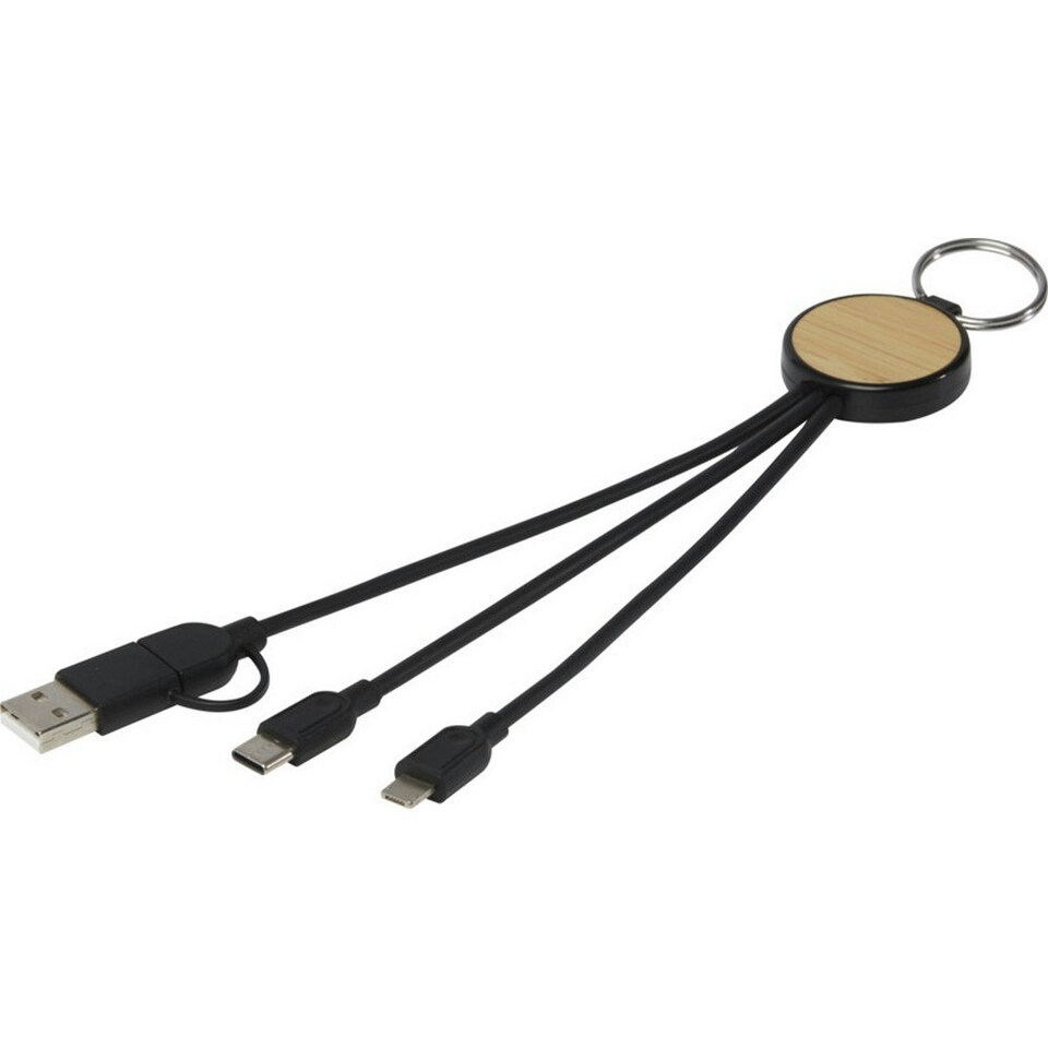 image 1 of Tecta 6-In-1 Charging Cable - Black - One Size