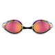image 2 of Arena Unisex Adult Tracks Mirror Swimming Goggles - White/Copper/Black - One Size