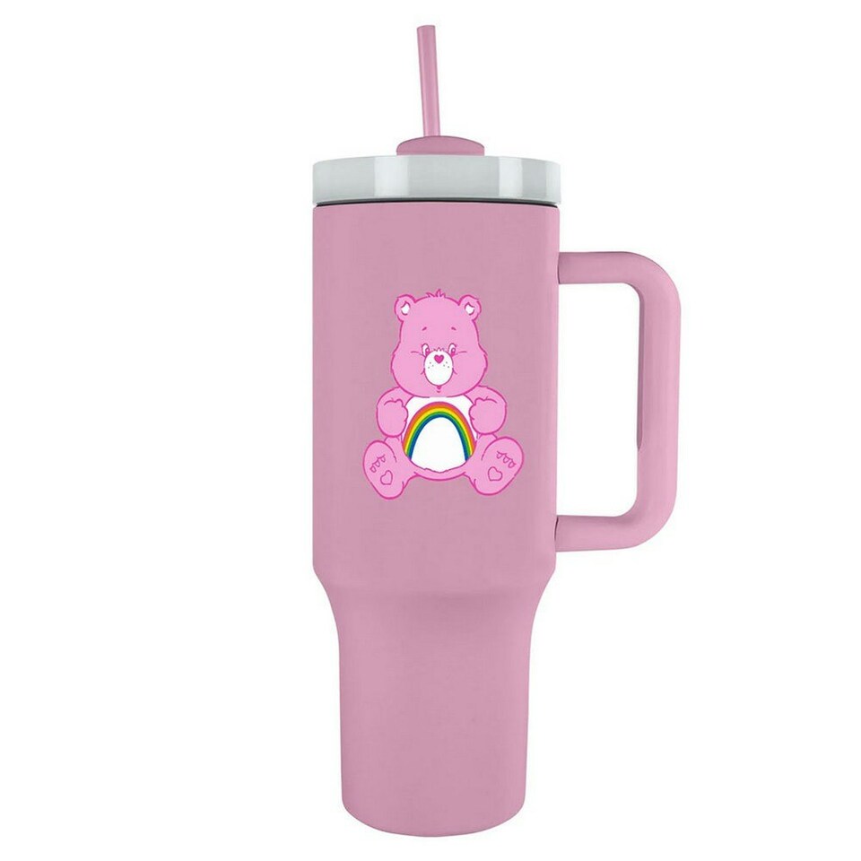 image 1 of Care Bears Cheer Bear 1.2L Tumbler - Pink - One Size Pink