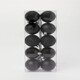 image 5 of 18 Black Baubles - 6cm