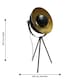 image 8 of Industrial Style Black Tripod Table Lamp | Black | Gold | Large | 1