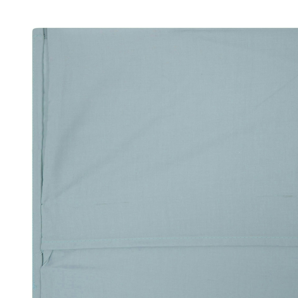 image 1 of Mountain Warehouse Sleeping Bag Liner Water Resistant Warm Camping Accessory Blue | Pale Blue