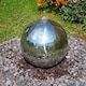 image 1 of Primrose Polished Stainless Steel Sphere Water Feature Lights No Reservoir 120cm