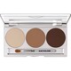 image 1 of Eye Shadow Trio Set – Smokey Collection | Cream | smokey nude