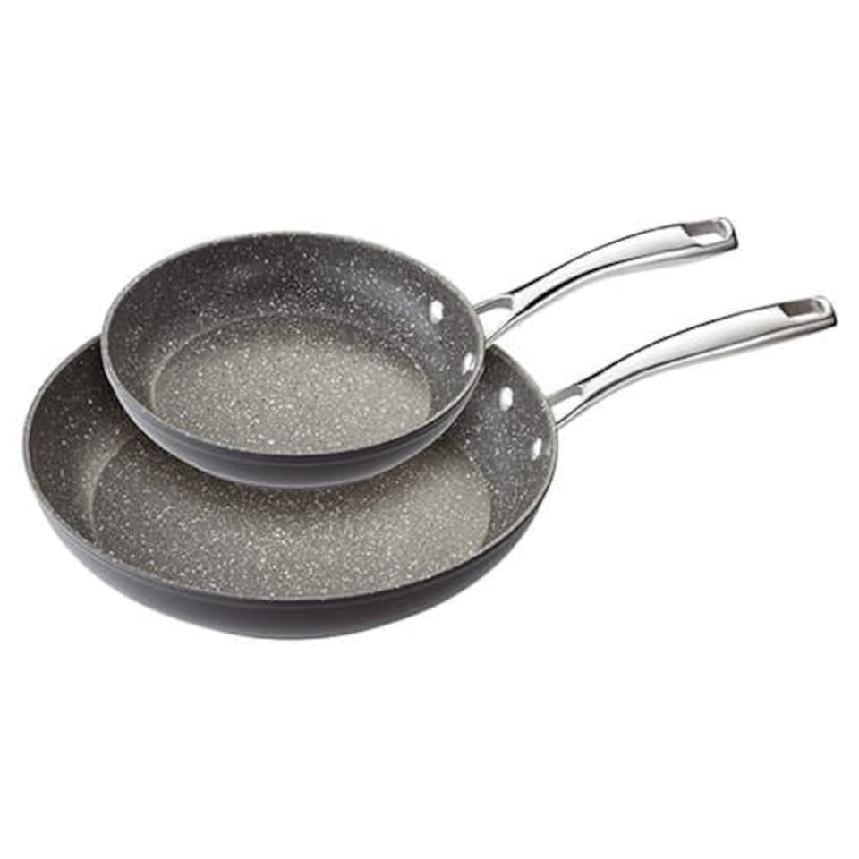 image 1 of Stellar Rocktanium Twin Frying Pan Set