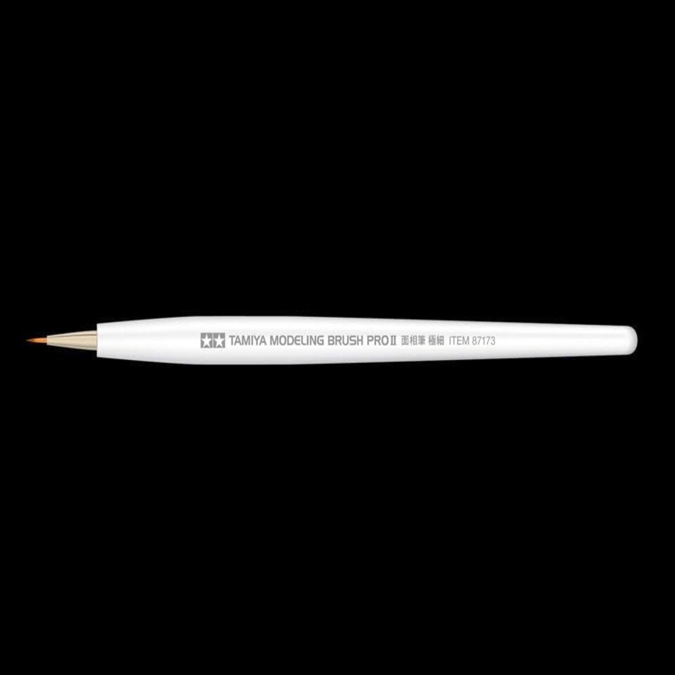 Tamiya Pro II Pointed Brush X Fine White