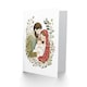 image 2 of Baby Jesus Mary Joseph Wreath Blank For Him Or Her Art Xmas Festive Christmas Card