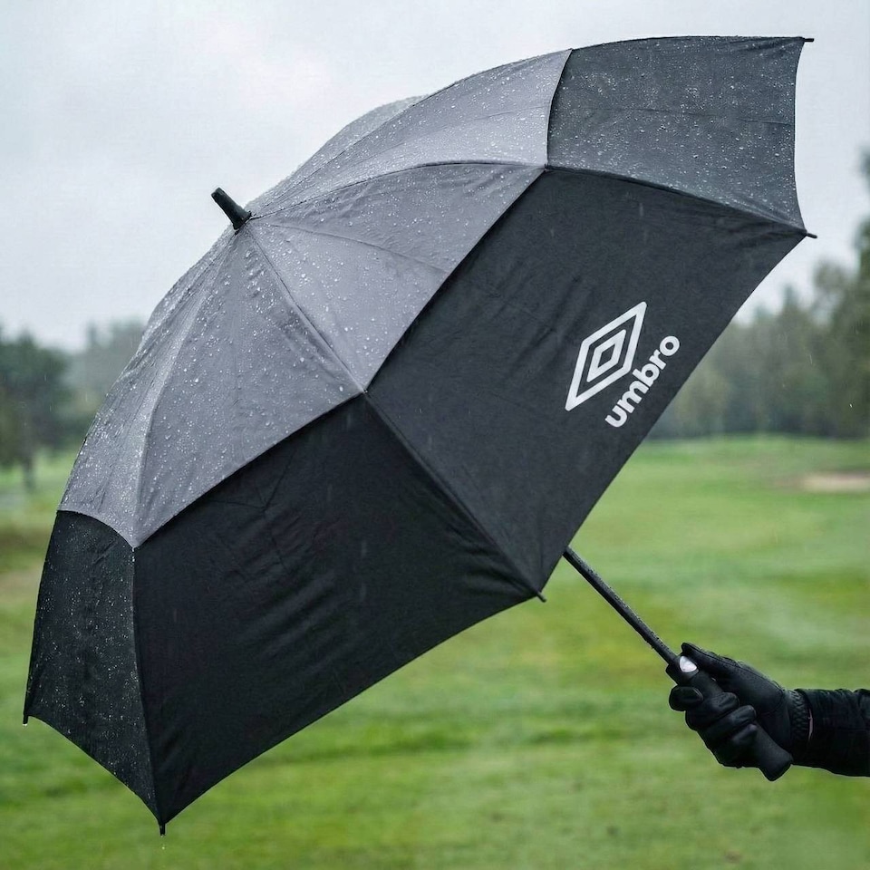 image 1 of 68.5cm Assorted Double Canopy Golf Umbrella