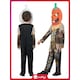 image 7 of Pumpkin Scarecrow Reaper Fancy Dress Costume Kids Unisex Medium - Age 7-9