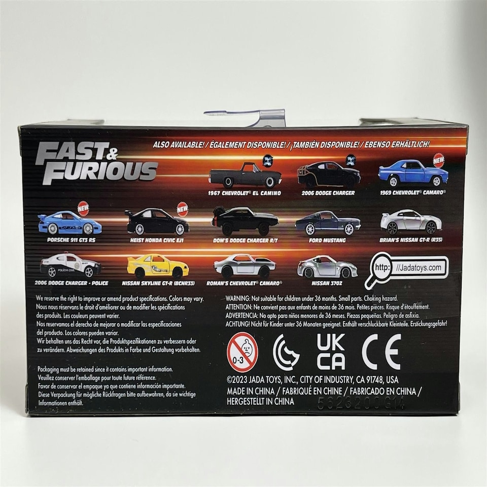 image 1 of Fast and Furious Brians Mitsubishi Eclipse 1:32 Scale Jada 97609
