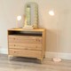image 2 of ValueLights Woody Blush Pink Metal Dome Shade Wooden Base Desk Task Adjustable Table Lamp